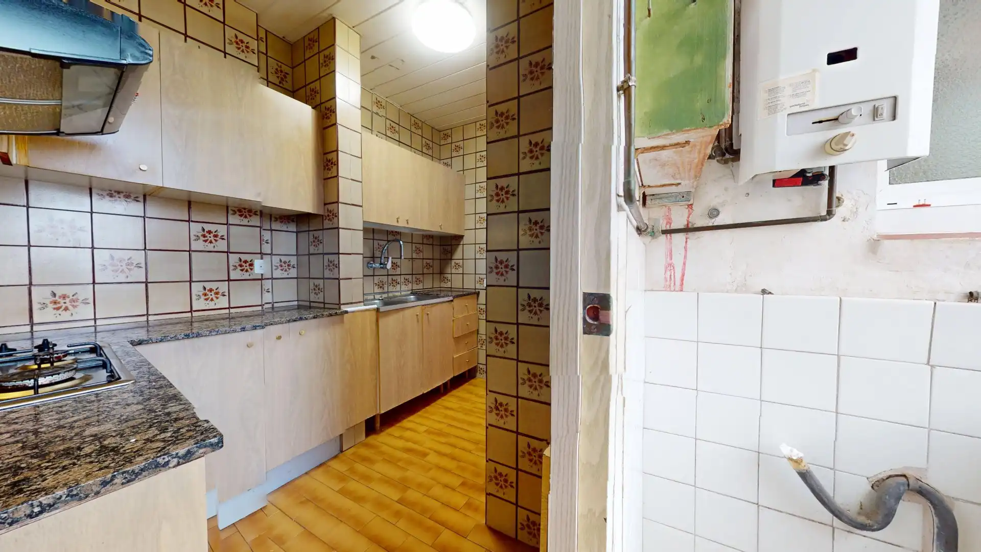 Cocina de Ático en venta en Barcelona con Balcón