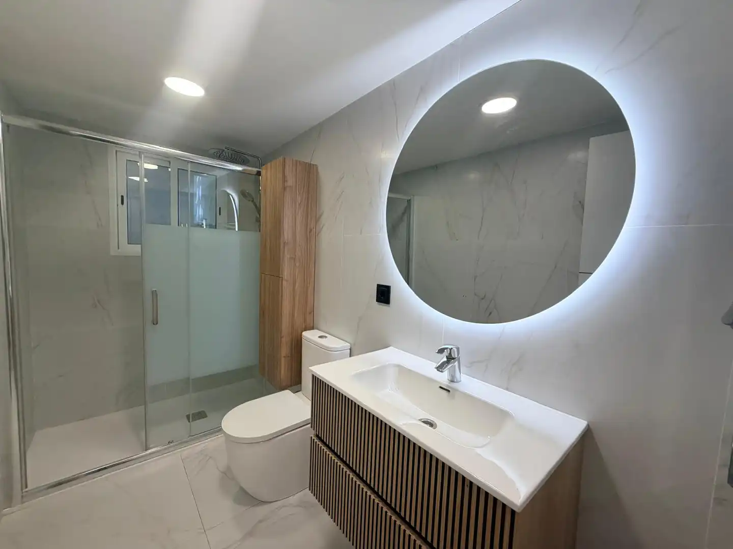Bathroom of Flat for sale in Fresnedillas de la Oliva  with Air Conditioner, Heating and Terrace