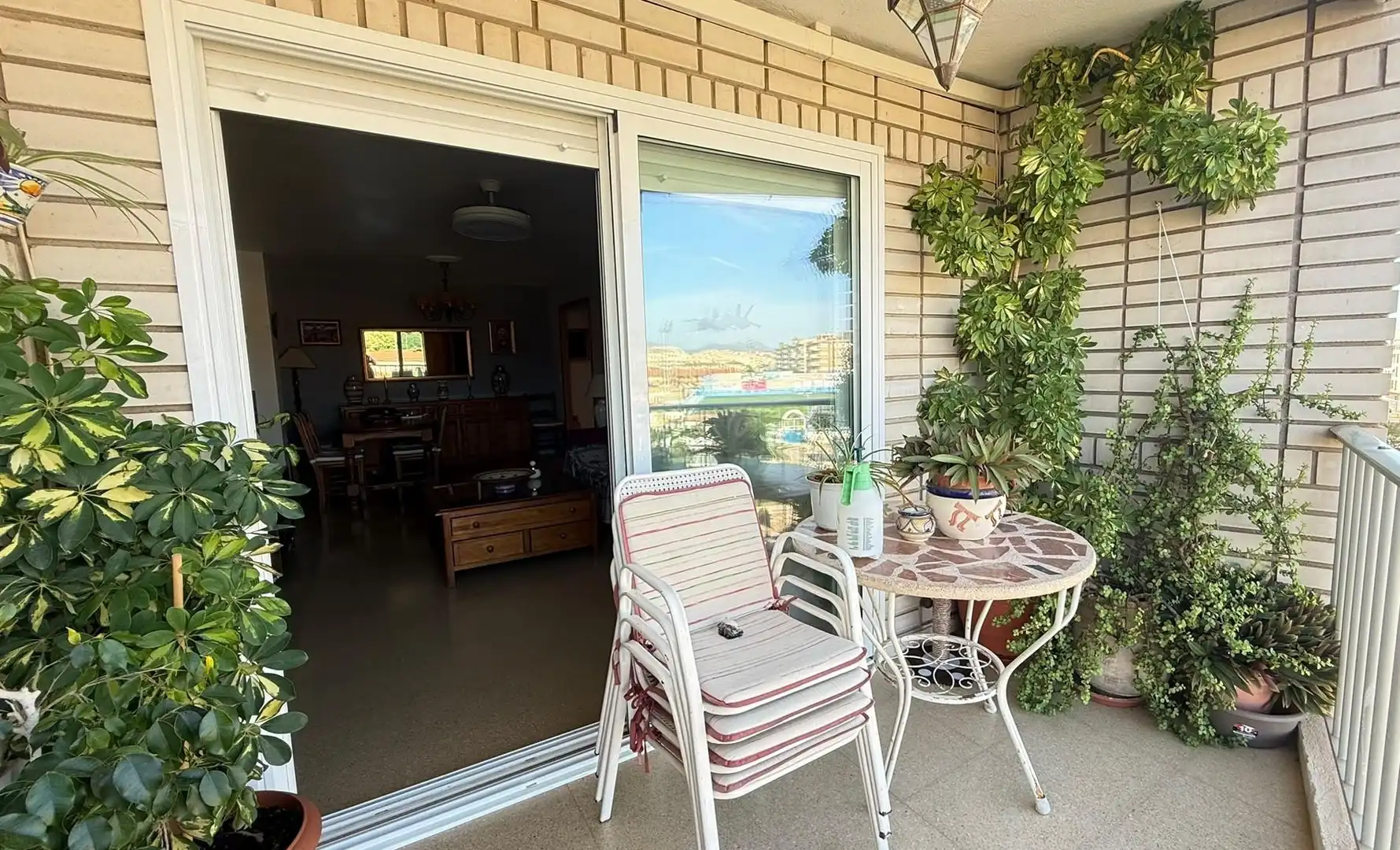 Balcony of Flat for sale in Águilas  with Air Conditioner, Storage room and Furnished