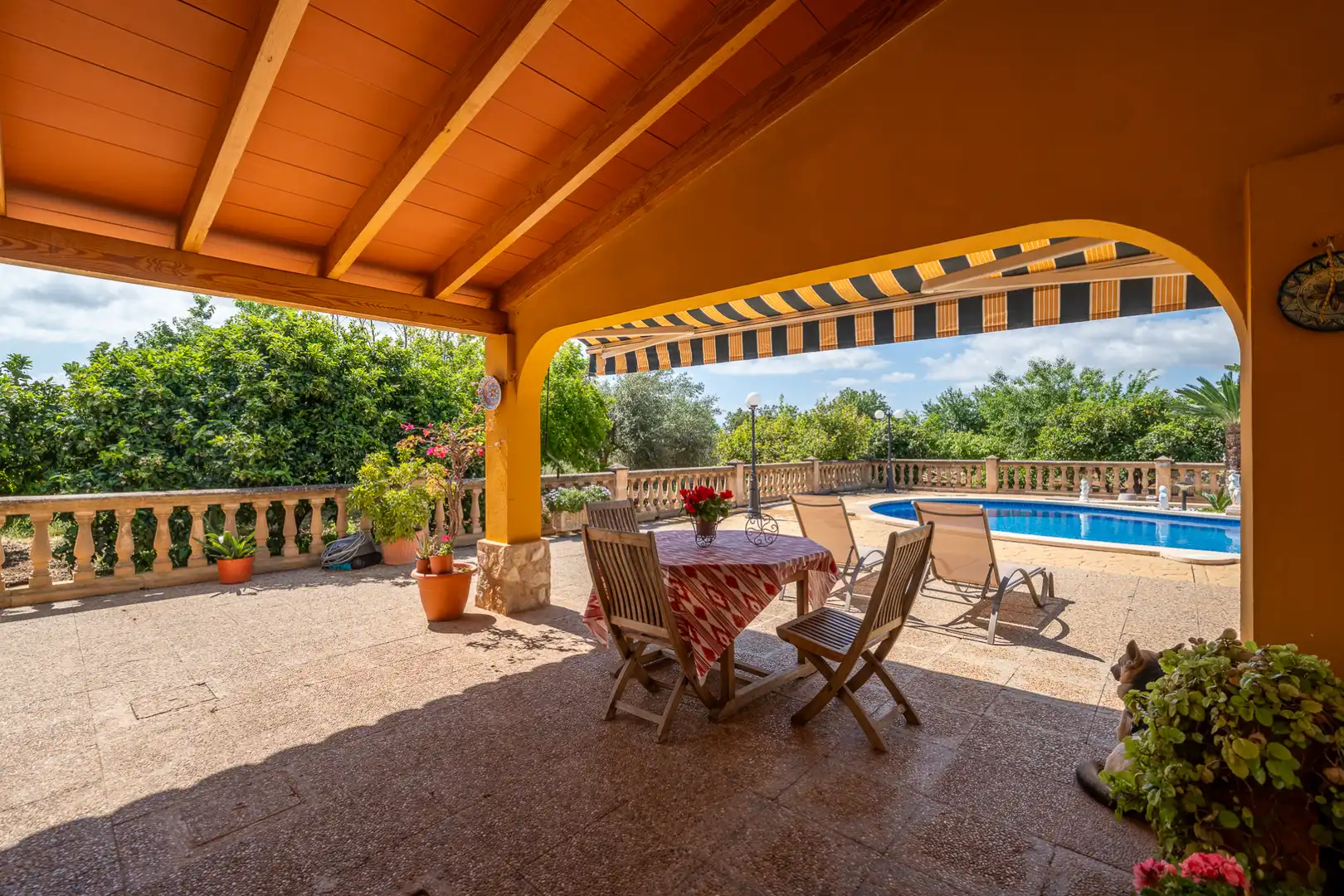 Terrassa de Casa o xalet en venda en Marratxí amb Aire condicionat, Calefacció i Jardí privat