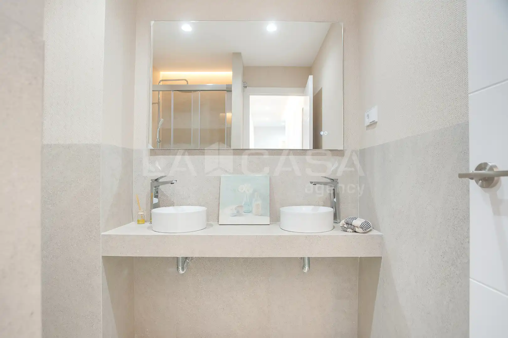 Baño de Ático en venta en Granollers con Calefacción y Terraza