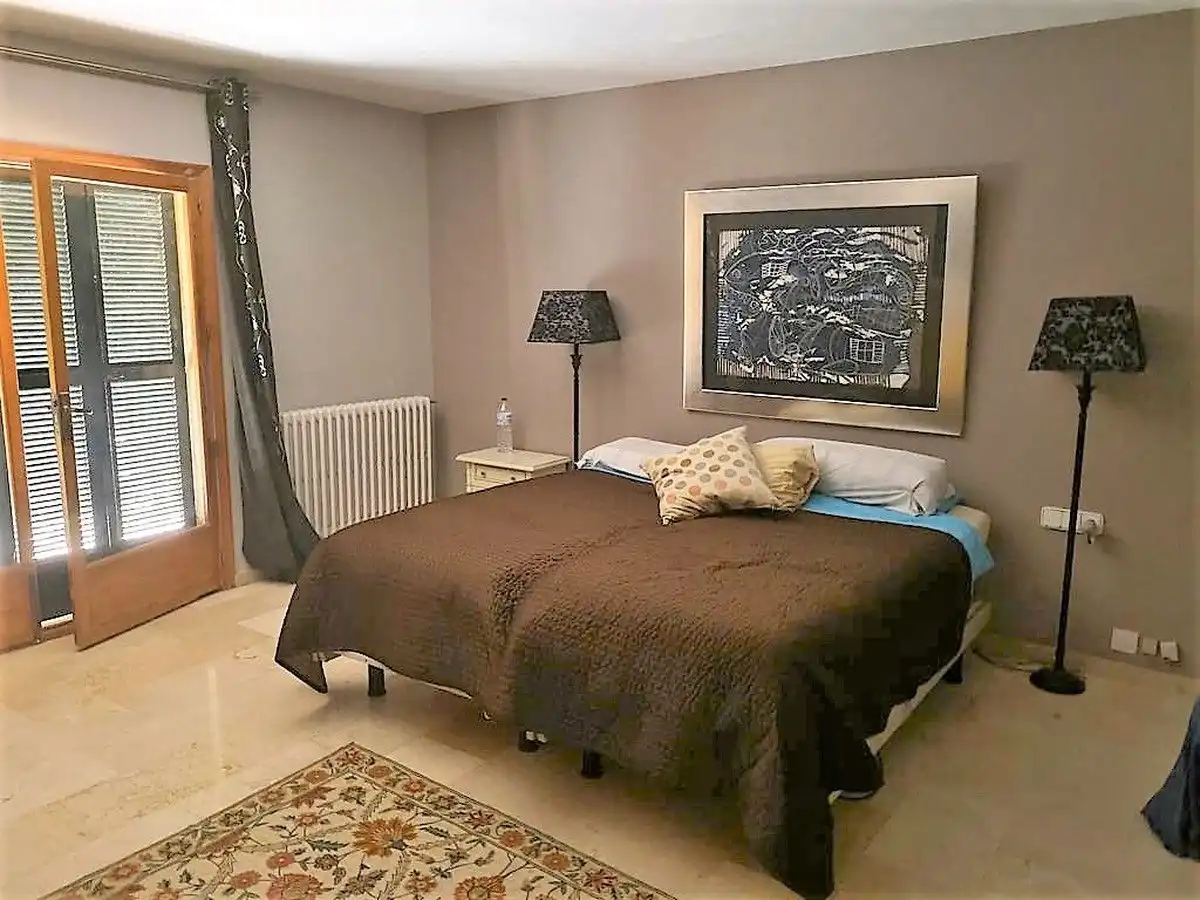 Dormitori de Casa o xalet en venda en  Palma de Mallorca amb Aire condicionat, Jardí privat i Terrassa