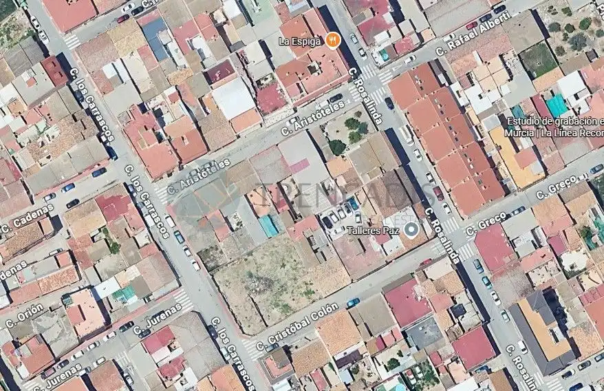 Vista exterior de Piso en venta en Murcia