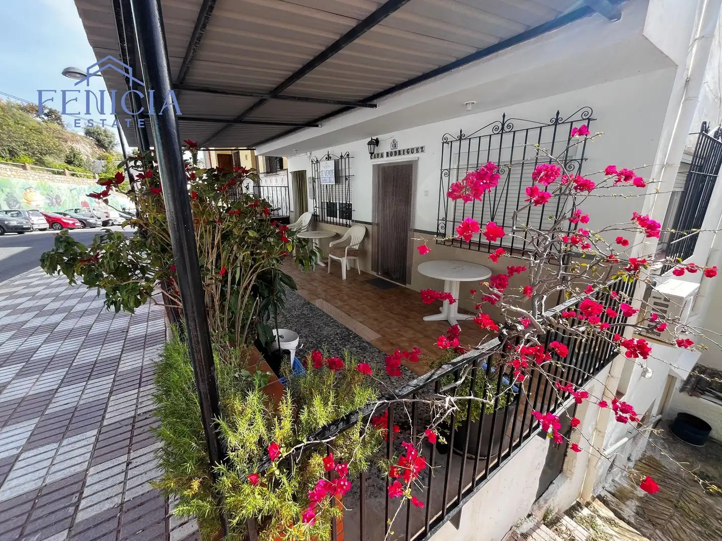 Terraza de Finca rústica en venta en Lentegí con Aire acondicionado, Jardín privado y Terraza