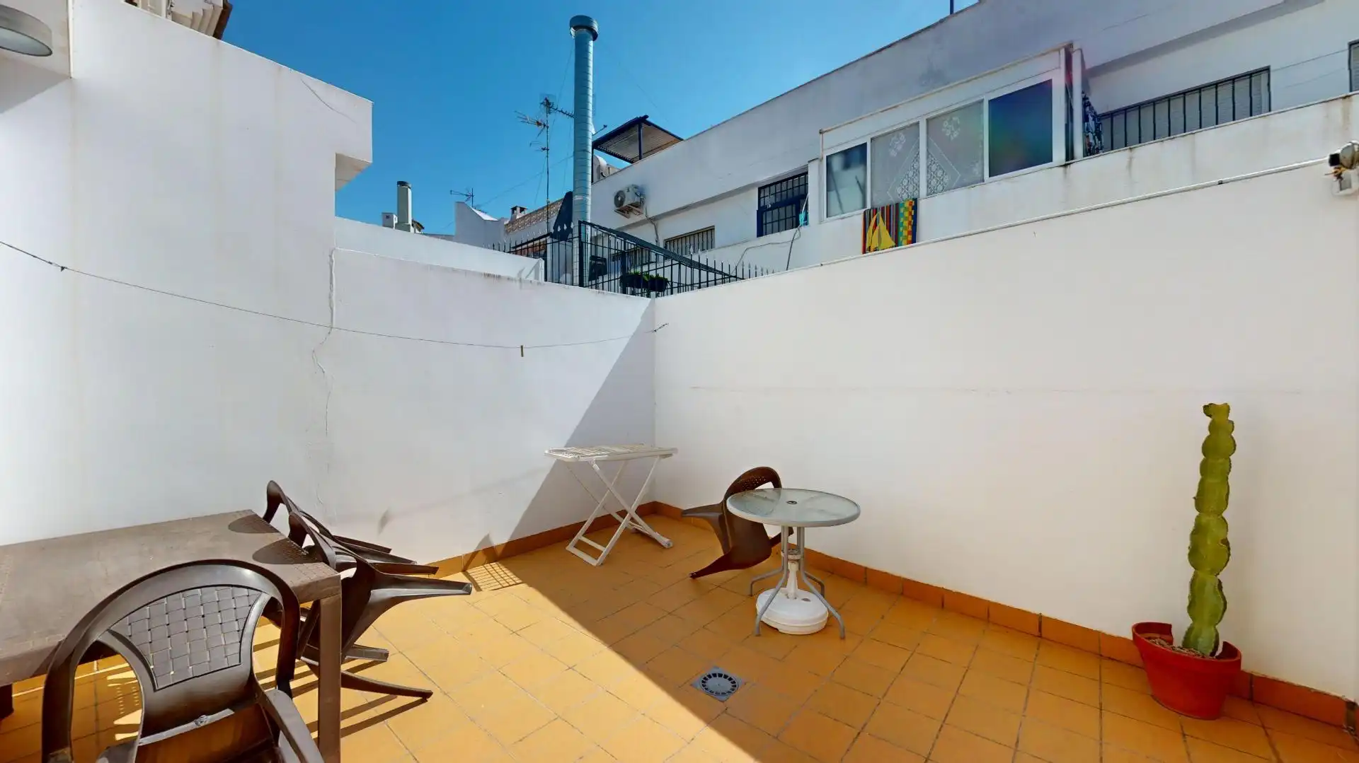 Terraza de Casa adosada en venta en San Javier con Aire acondicionado, Calefacción y Jardín privado