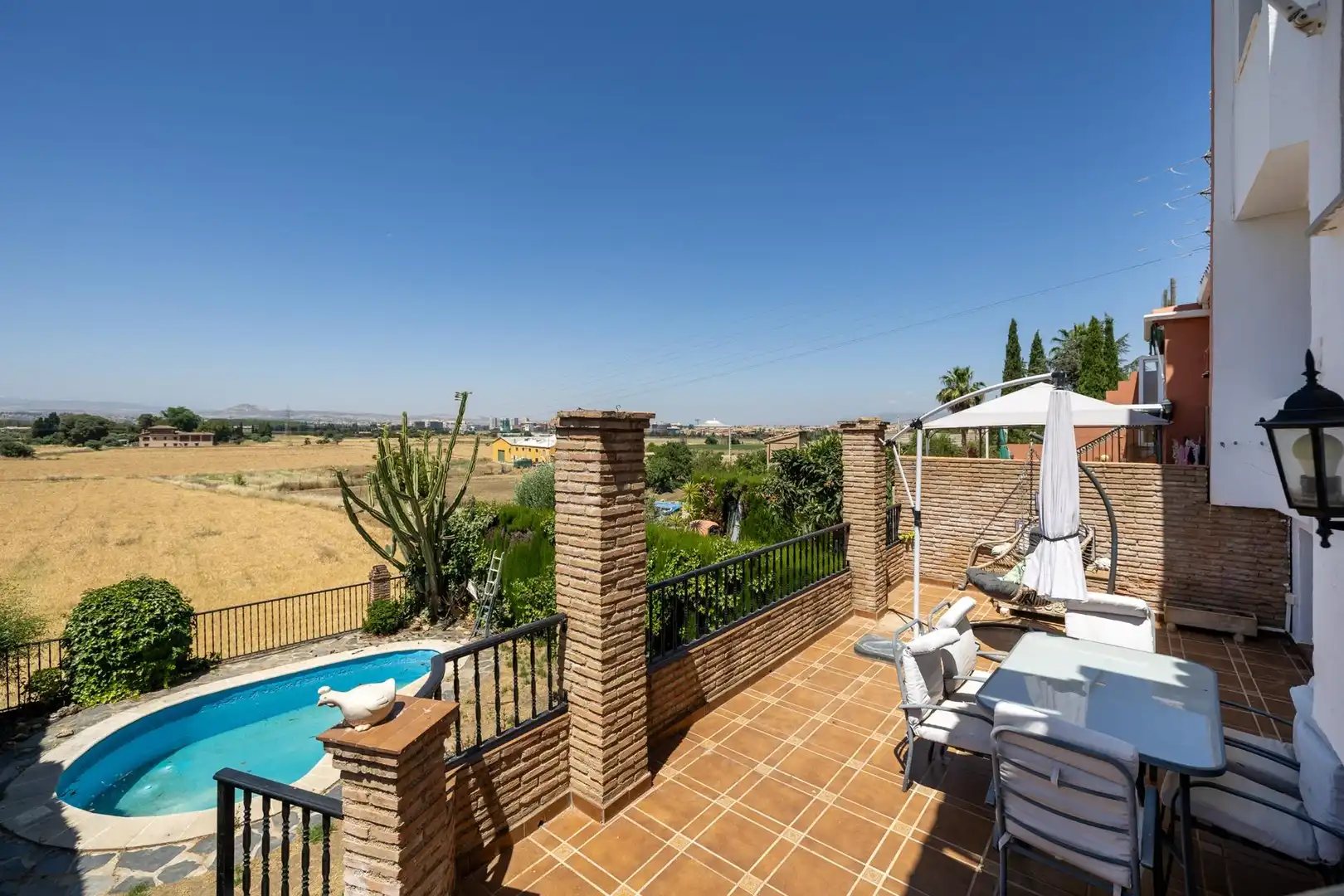 Terraza de Casa adosada en venta en Granada con Calefacción, Jardín privado y Terraza