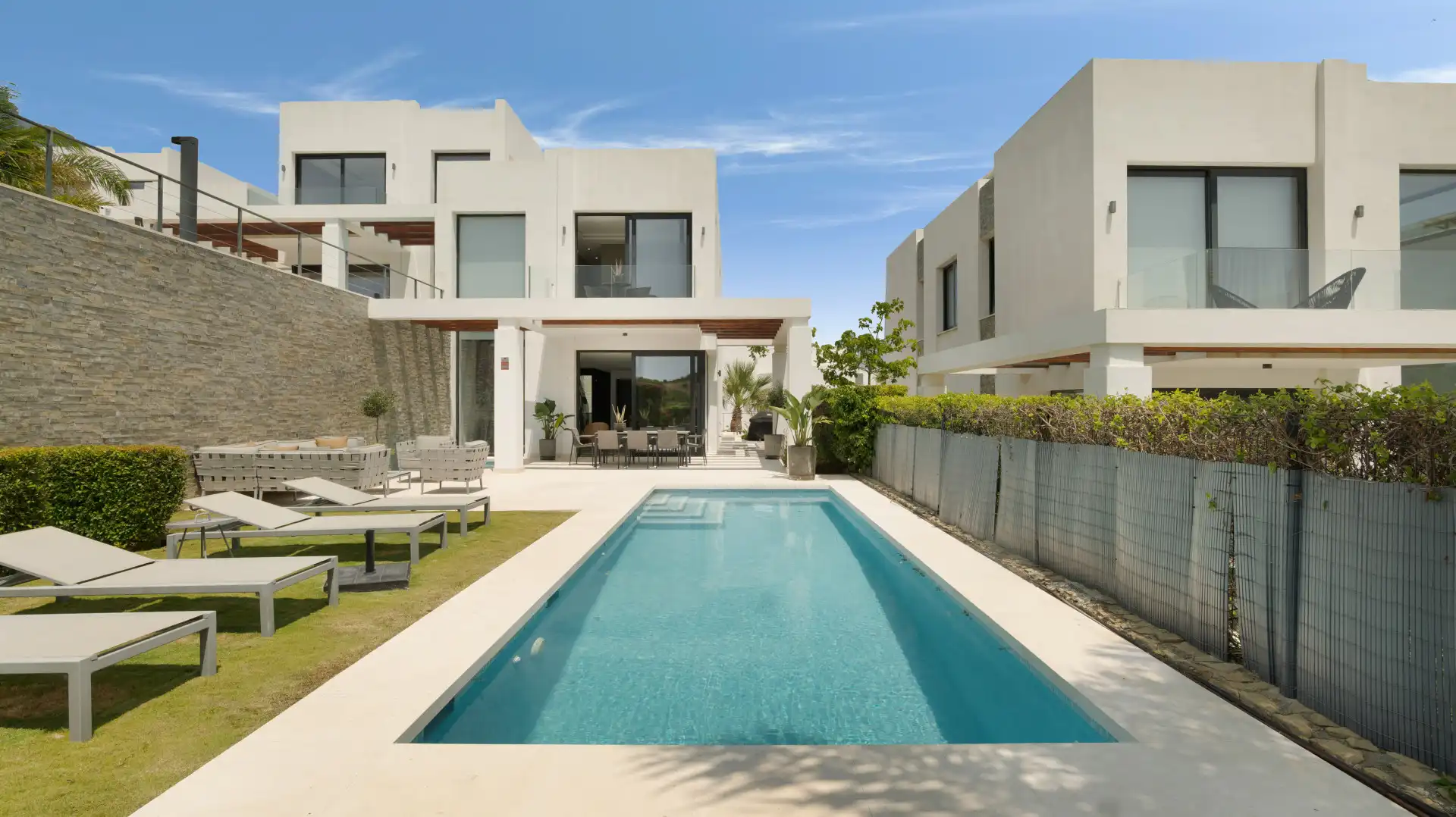 Doppelhaushälfte mit Pool zum Verkauf in Elviria - Cabopino, imagen 14