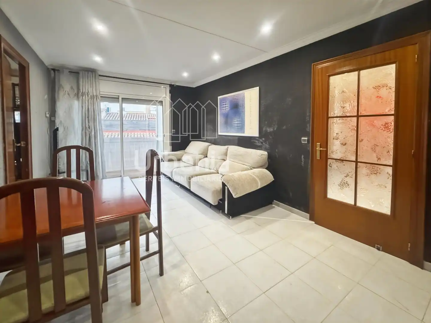 Sala de estar de Piso en venta en Canet de Mar con Calefacción y Terraza