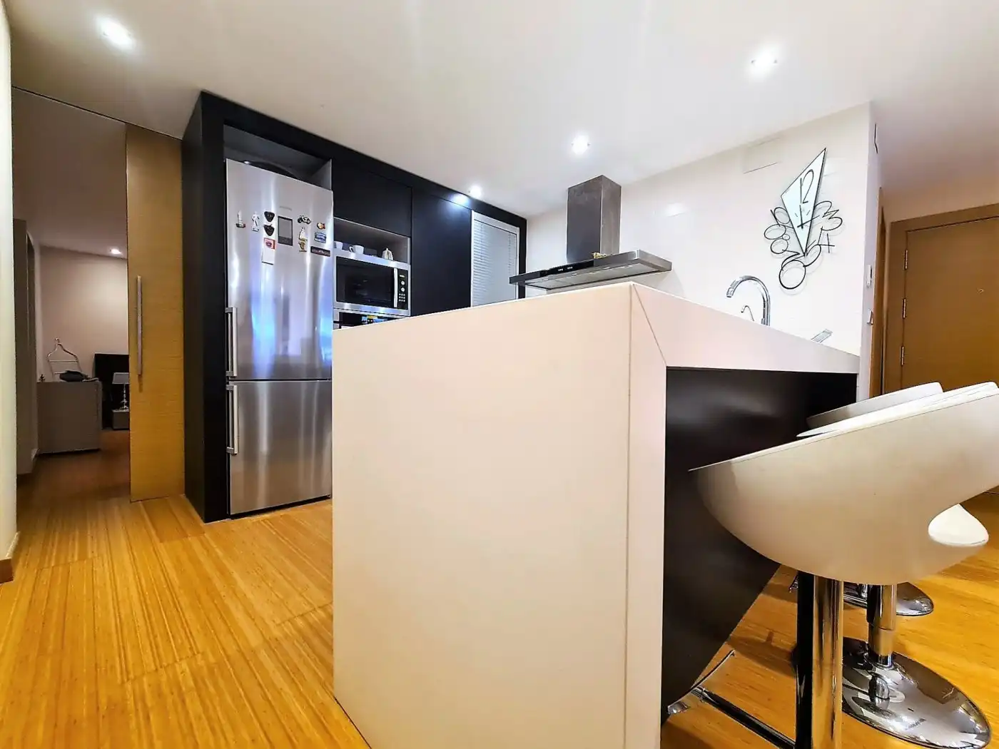 Kitchen of Flat for rent in Elche / Elx  with Air Conditioner, Heating and Parquet flooring