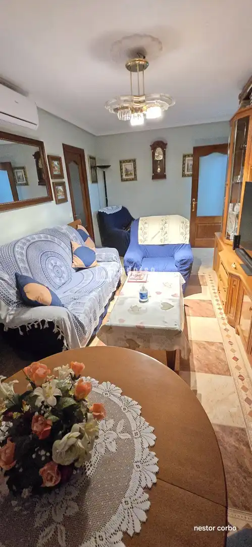 Sala de estar de Piso en venta en Torrejón de Ardoz con Aire acondicionado, Calefacción y Jardín privado