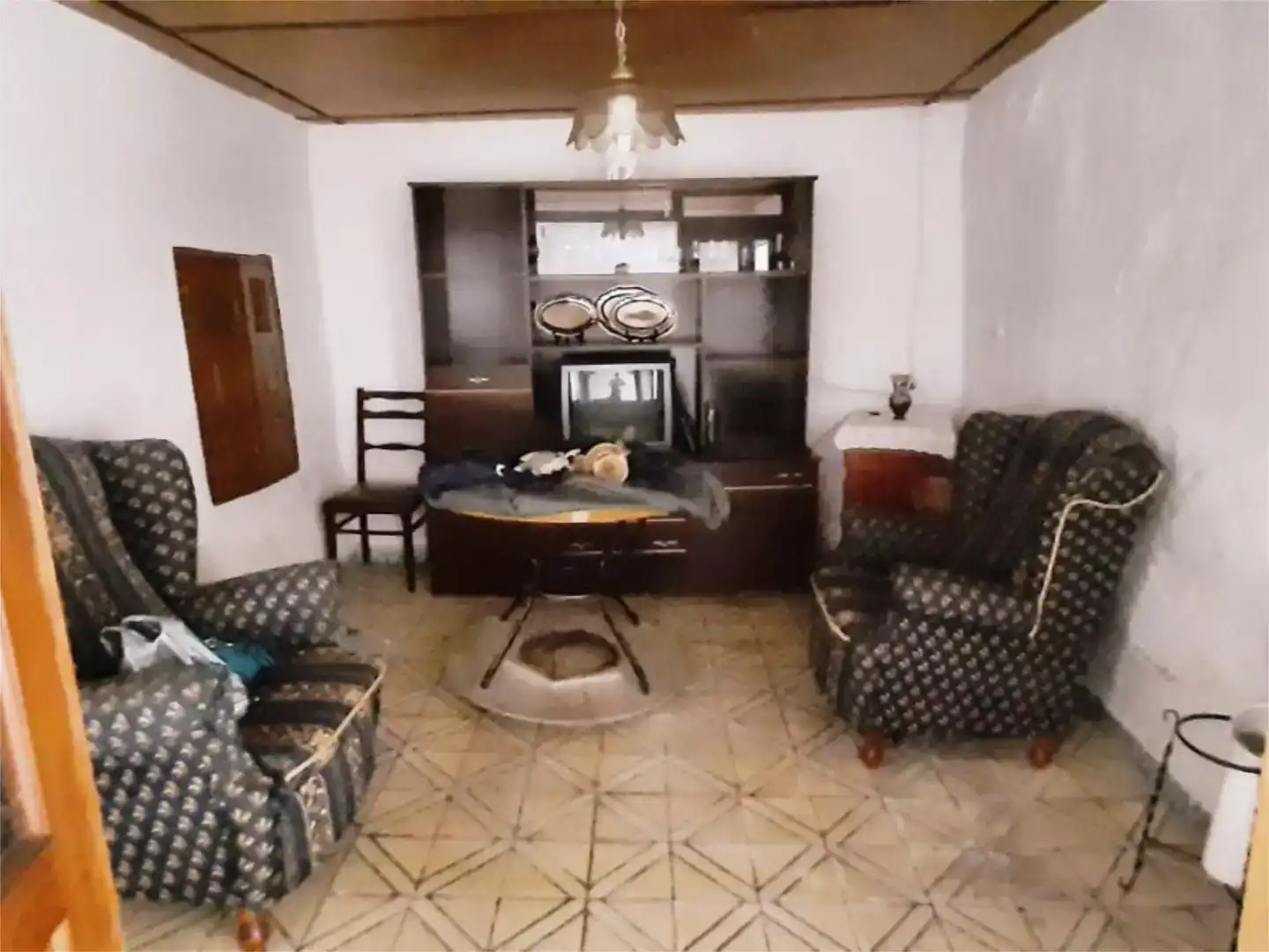 Sala de estar de Planta baja en venta en Montemolín con Amueblado
