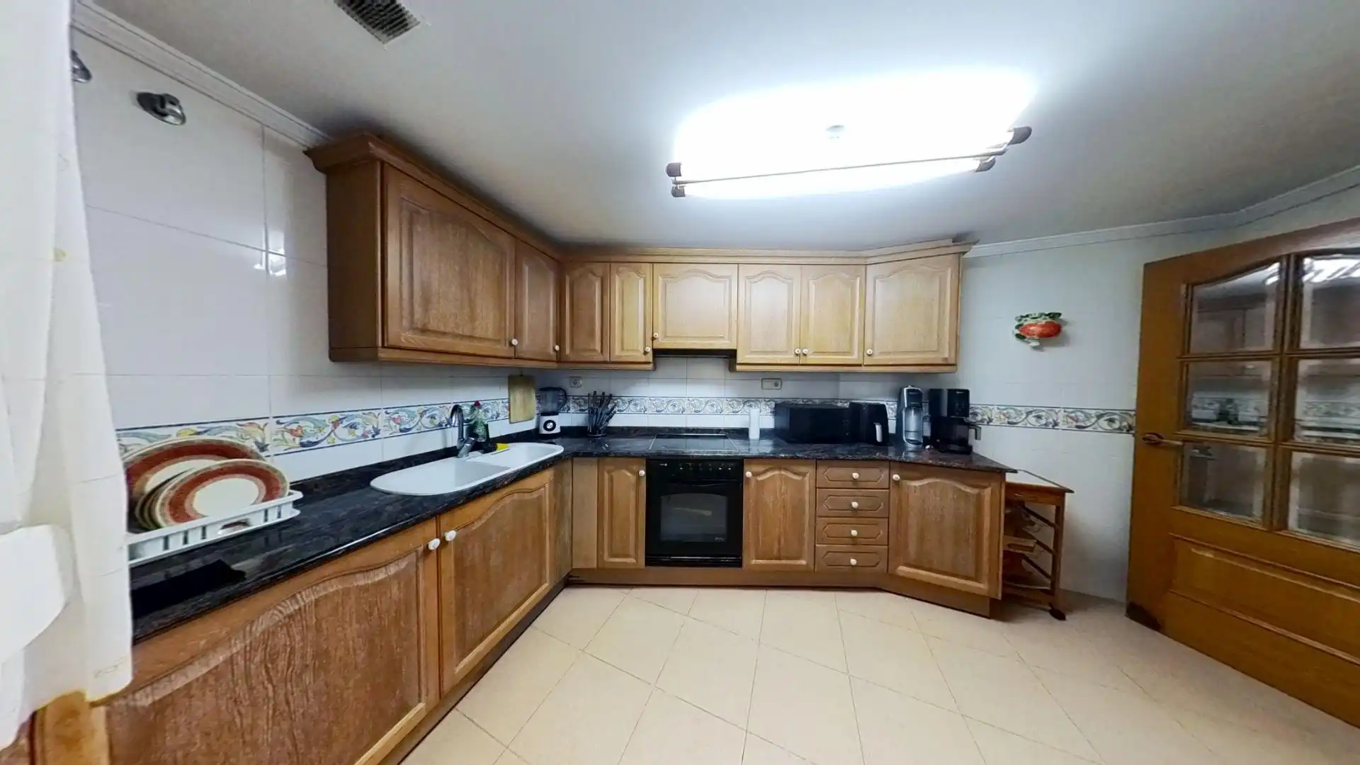 Kitchen of Flat for sale in Sagunto / Sagunt  with Heating, Furnished and Balcony