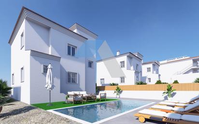 Exterior view of House or chalet for sale in Castalla  with Private garden, Terrace and Community pool