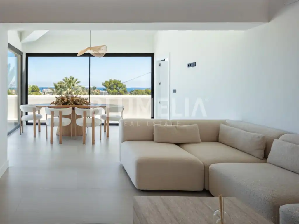 Sala de estar de Casa o chalet en venta en Jávea / Xàbia con Aire acondicionado y Calefacción