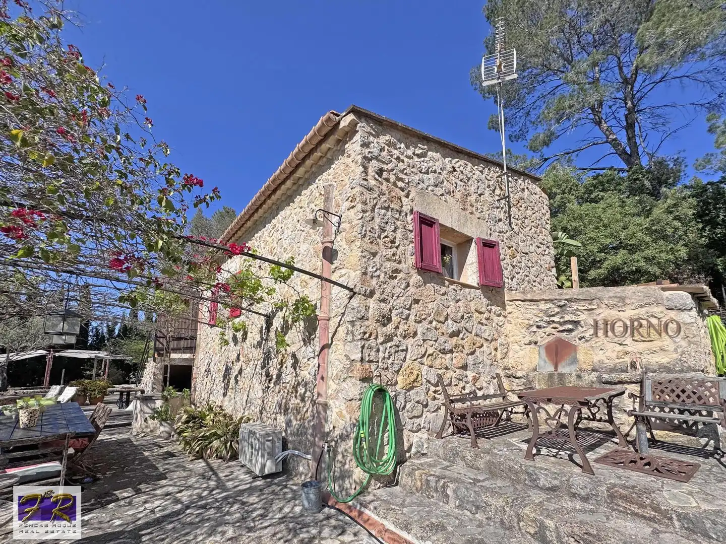 Vista exterior de Finca rústica en venta en Búger con Aire acondicionado, Terraza y Trastero