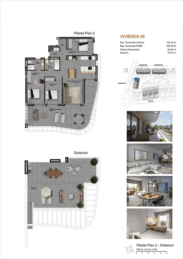 Penthouse with pool for sale in Balcón de Finestrat - Terra Marina, imagen 11