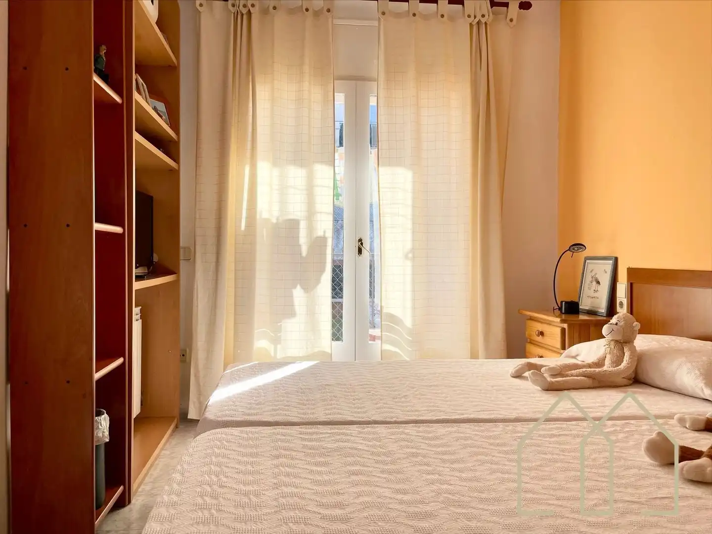 Dormitori de Casa adosada en venda en Caldes de Malavella amb Aire condicionat, Calefacció i Terrassa