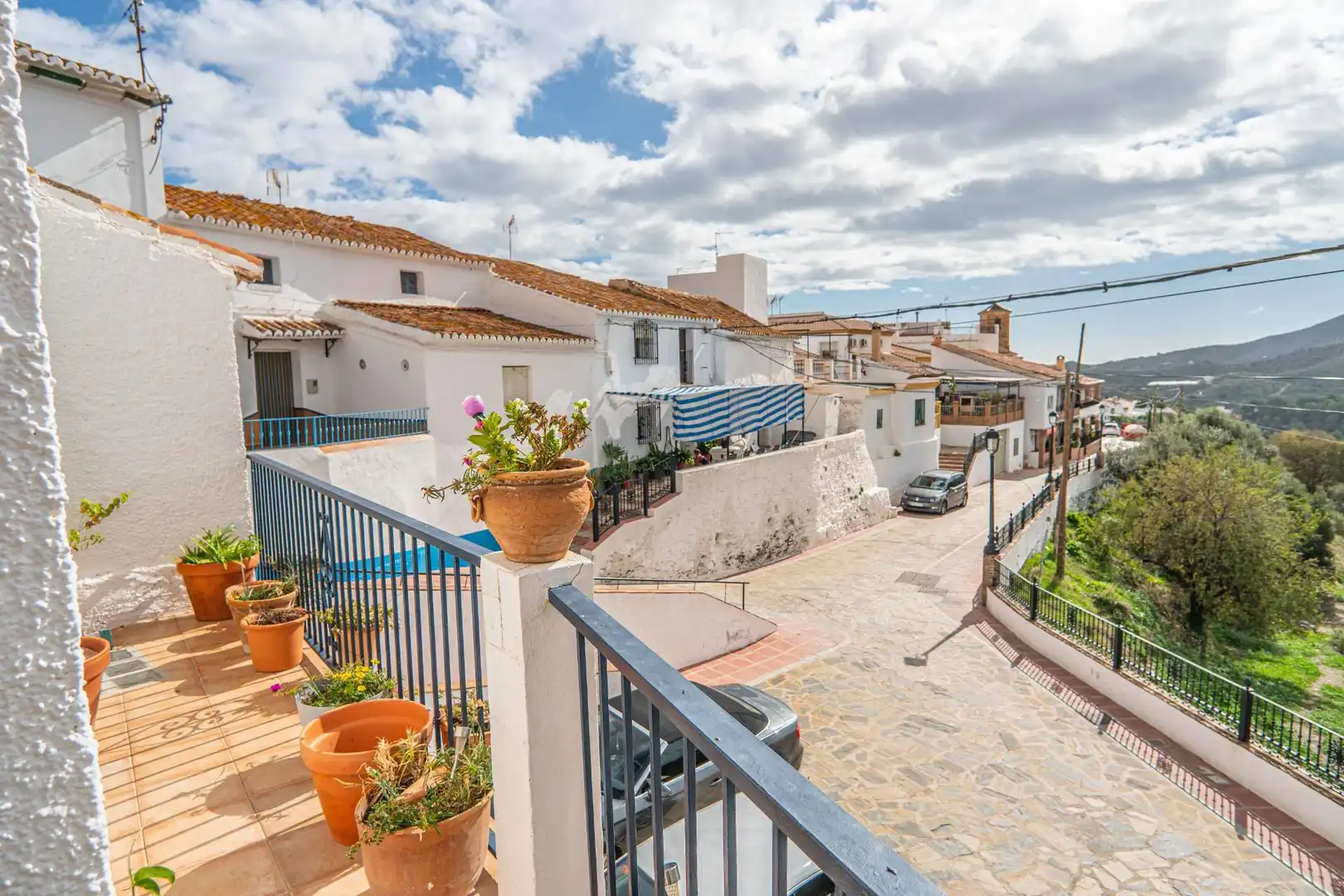 Vista exterior de Finca rústica en venta en Macharaviaya con Terraza