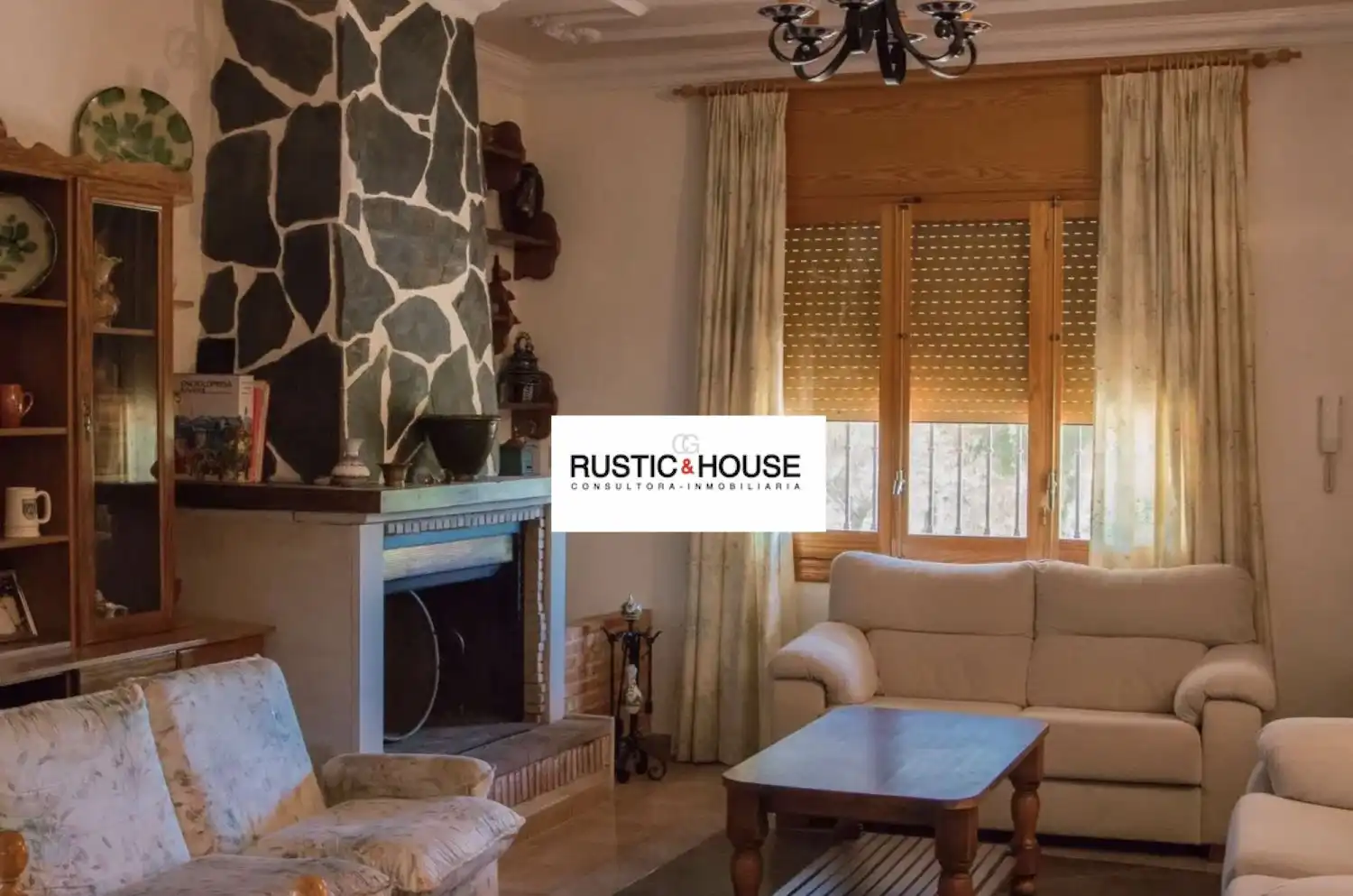 Sala de estar de Casa o chalet en venta en Hellín con Aire acondicionado, Calefacción y Terraza