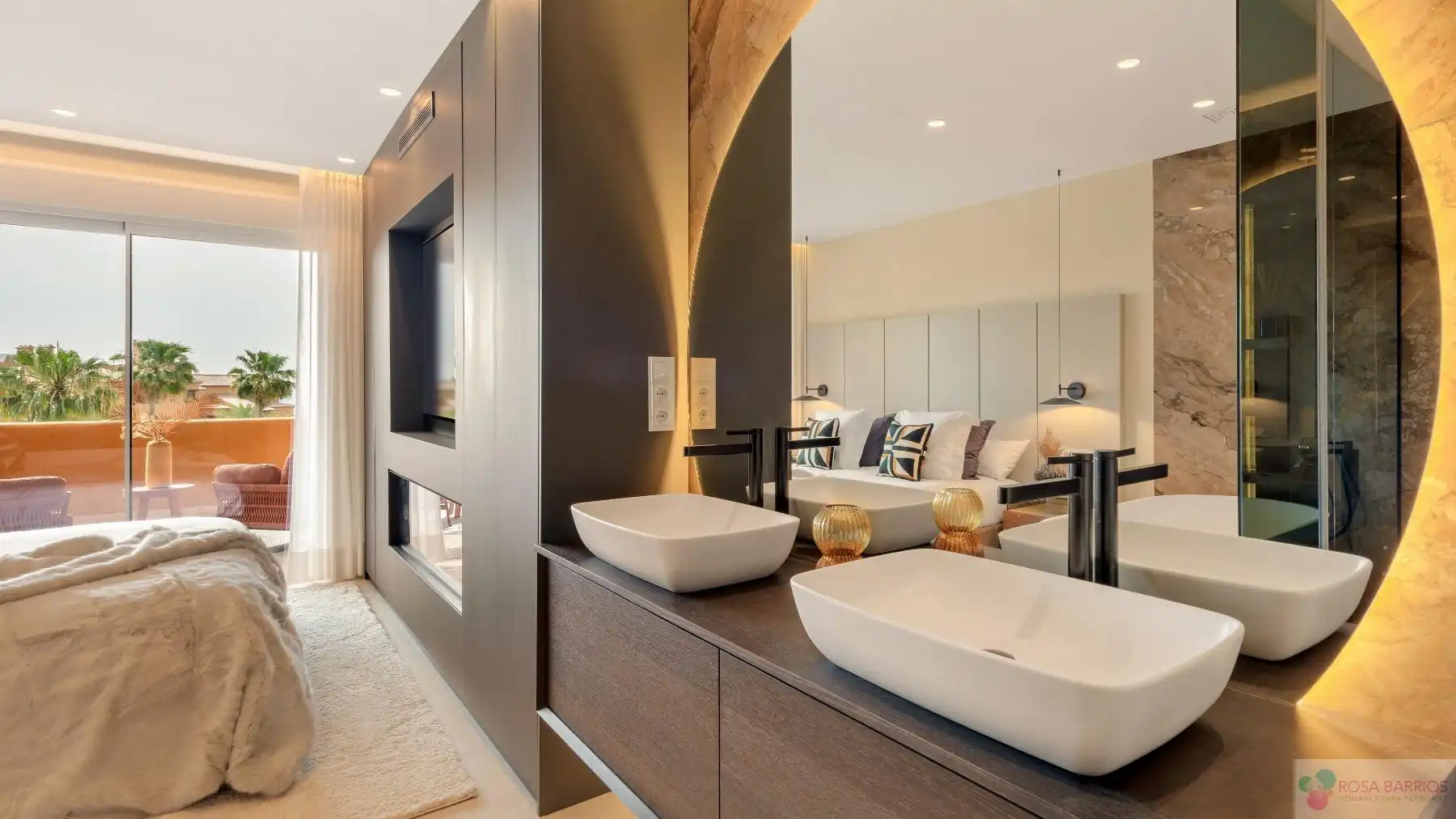 Badezimmer von Wohnung zum Verkauf in Estepona mit Klimaanlage, Terrasse und Abstellraum