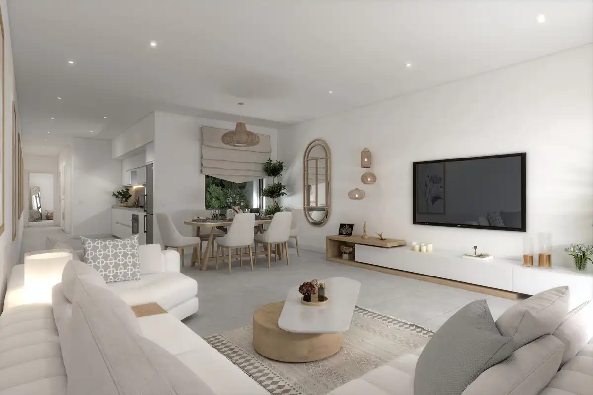 Sala d'estar de Apartament en venda en Altea amb Calefacció