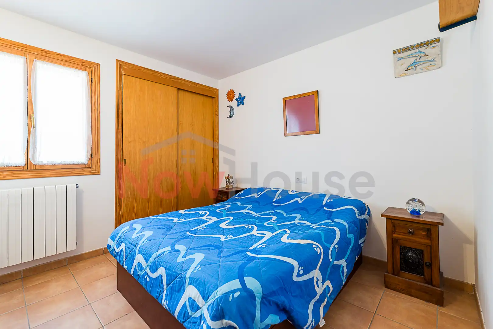 Schlafzimmer von Erdgeschoss zum Verkauf in Santa Margalida mit Klimaanlage, Heizung und Terrasse