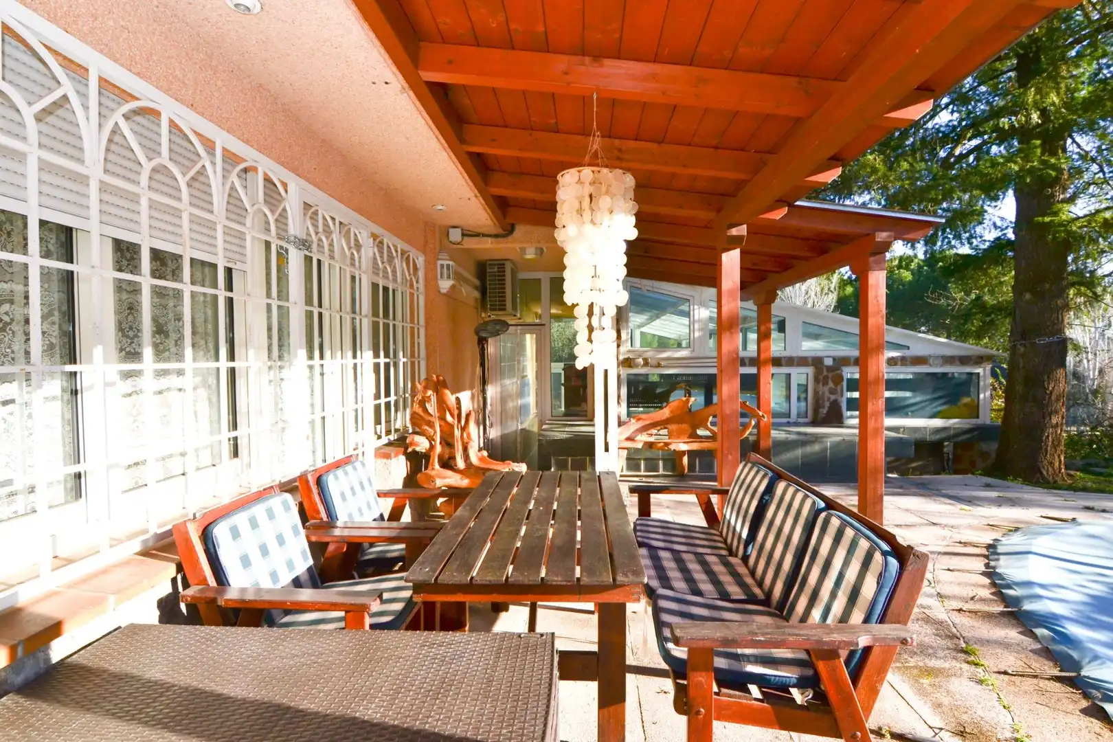 Terrace of Houses for sale in Villanueva de la Cañada  with Air Conditioner, Private garden and Terrace