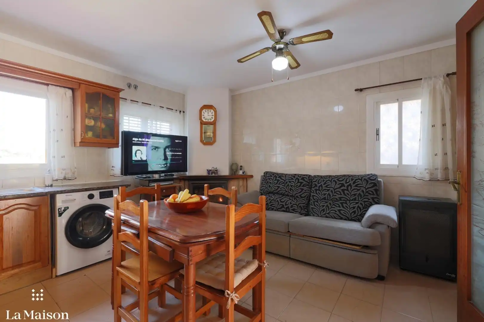 Living room of Houses for sale in Argentona  with Heating, Terrace and Storage room