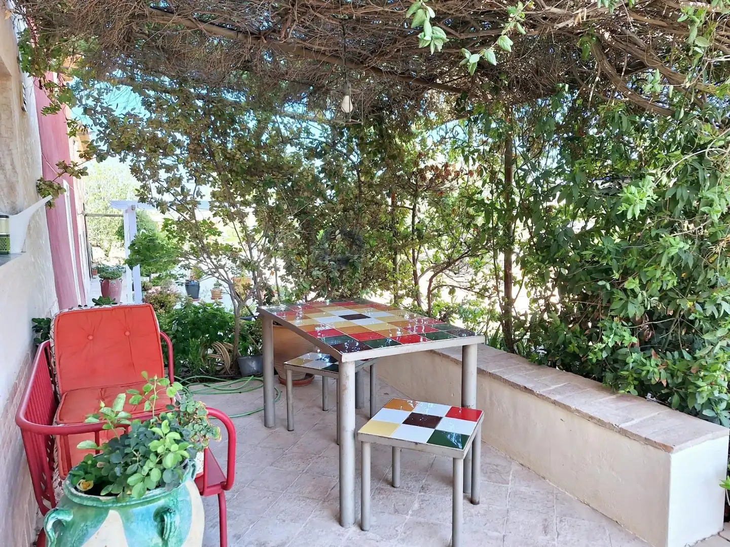 Terraza de Casa adosada en venta en El Pinós / Pinoso con Aire acondicionado, Calefacción y Terraza