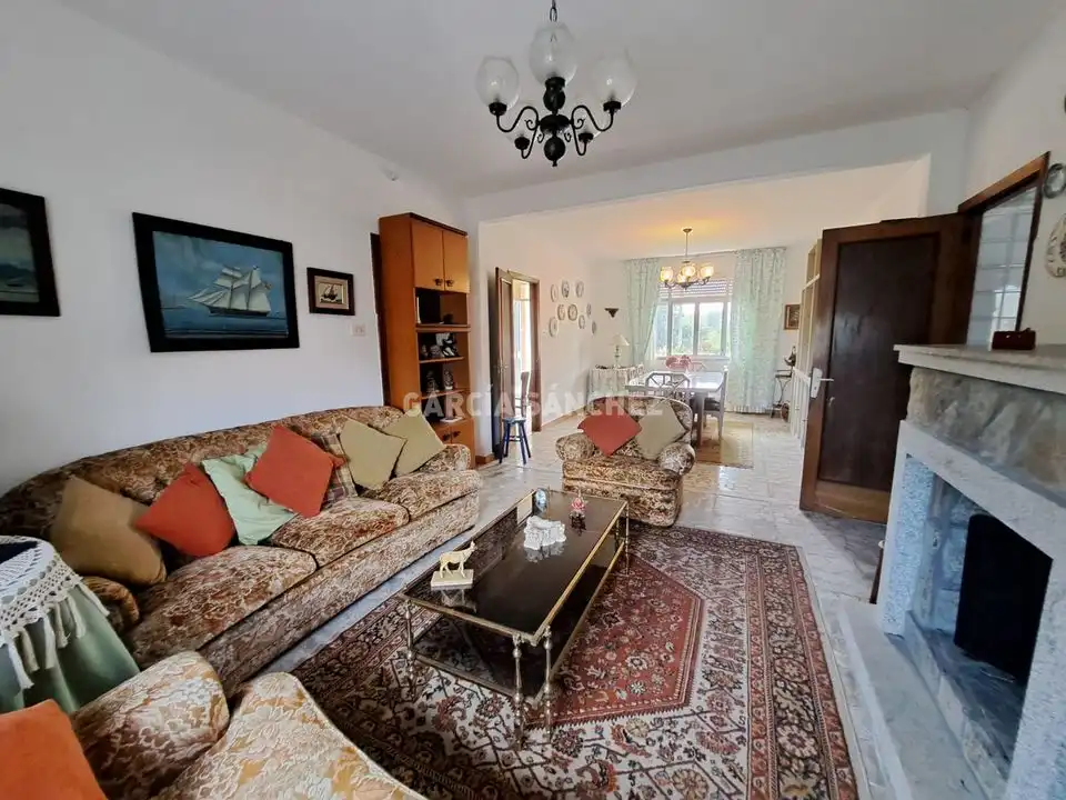 Living room of Houses for sale in Boiro  with Private garden and Balcony