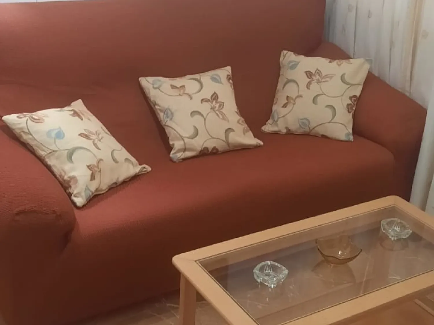 Living room of Flat to rent in Málaga Capital  with Air Conditioner, Terrace and Furnished