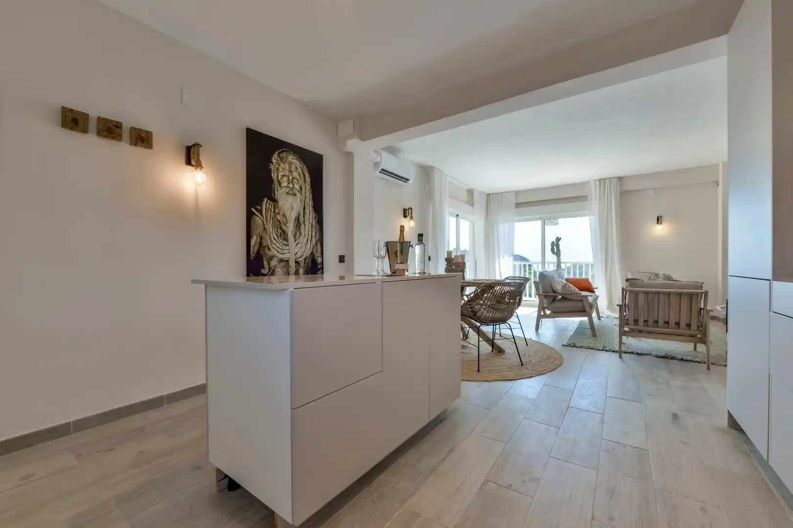 Wohnzimmer von Wohnungen zum Verkauf in Moraira