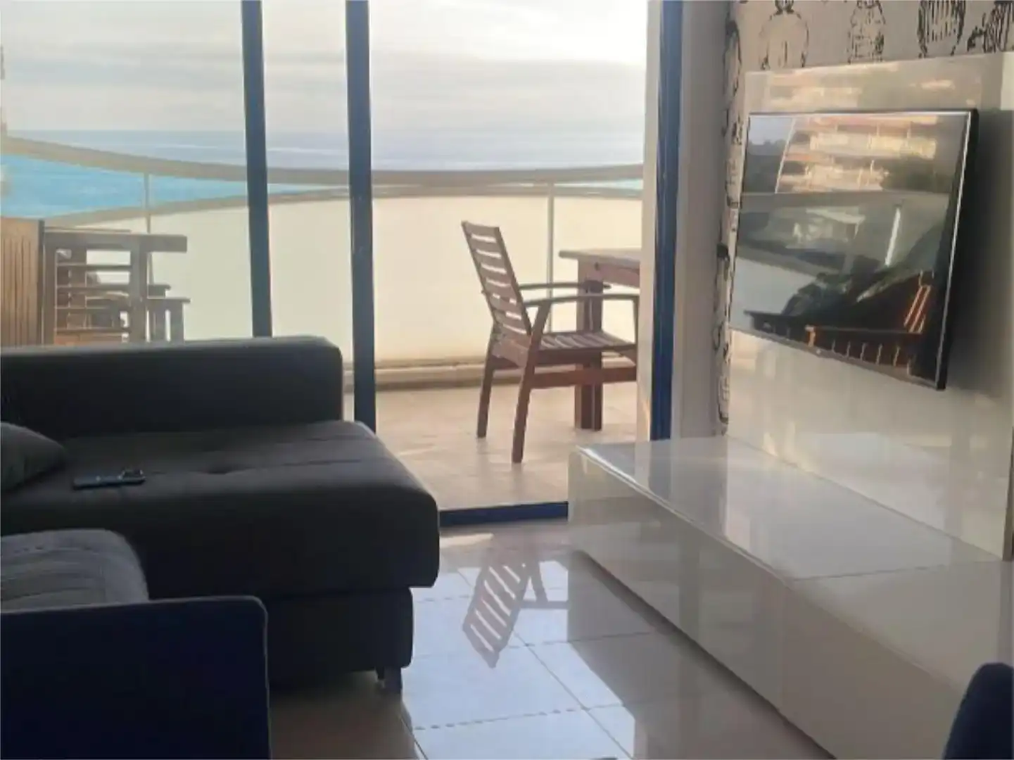 Balcony of Flat for rent in Salou  with Air Conditioner, Storage room and Swimming Pool