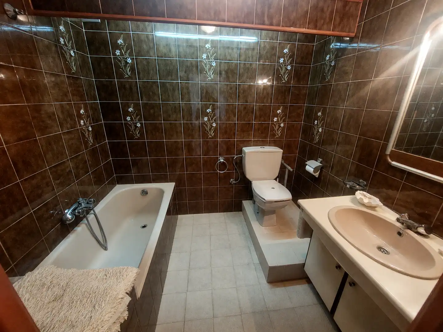 Baño de Apartamento en venta en Salou con Calefacción, Terraza y Amueblado