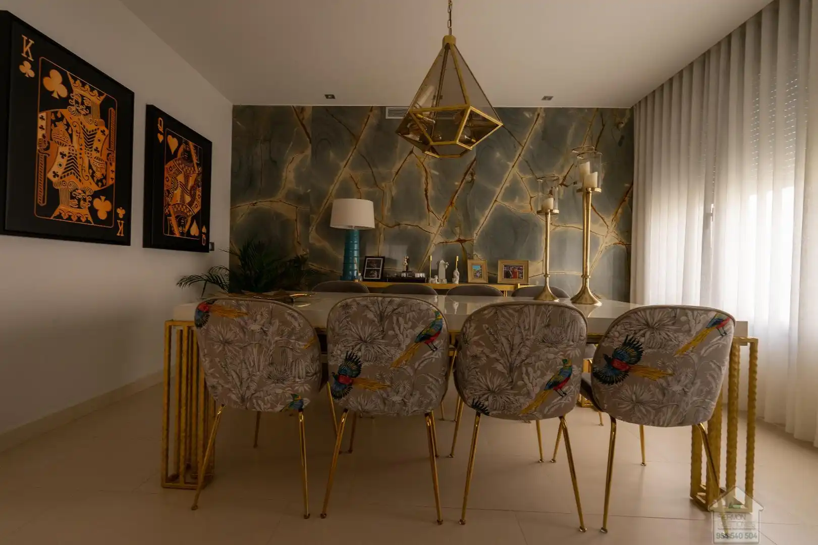 Dining room of Houses for rent in Dos Hermanas  with Air Conditioner, Heating and Swimming Pool