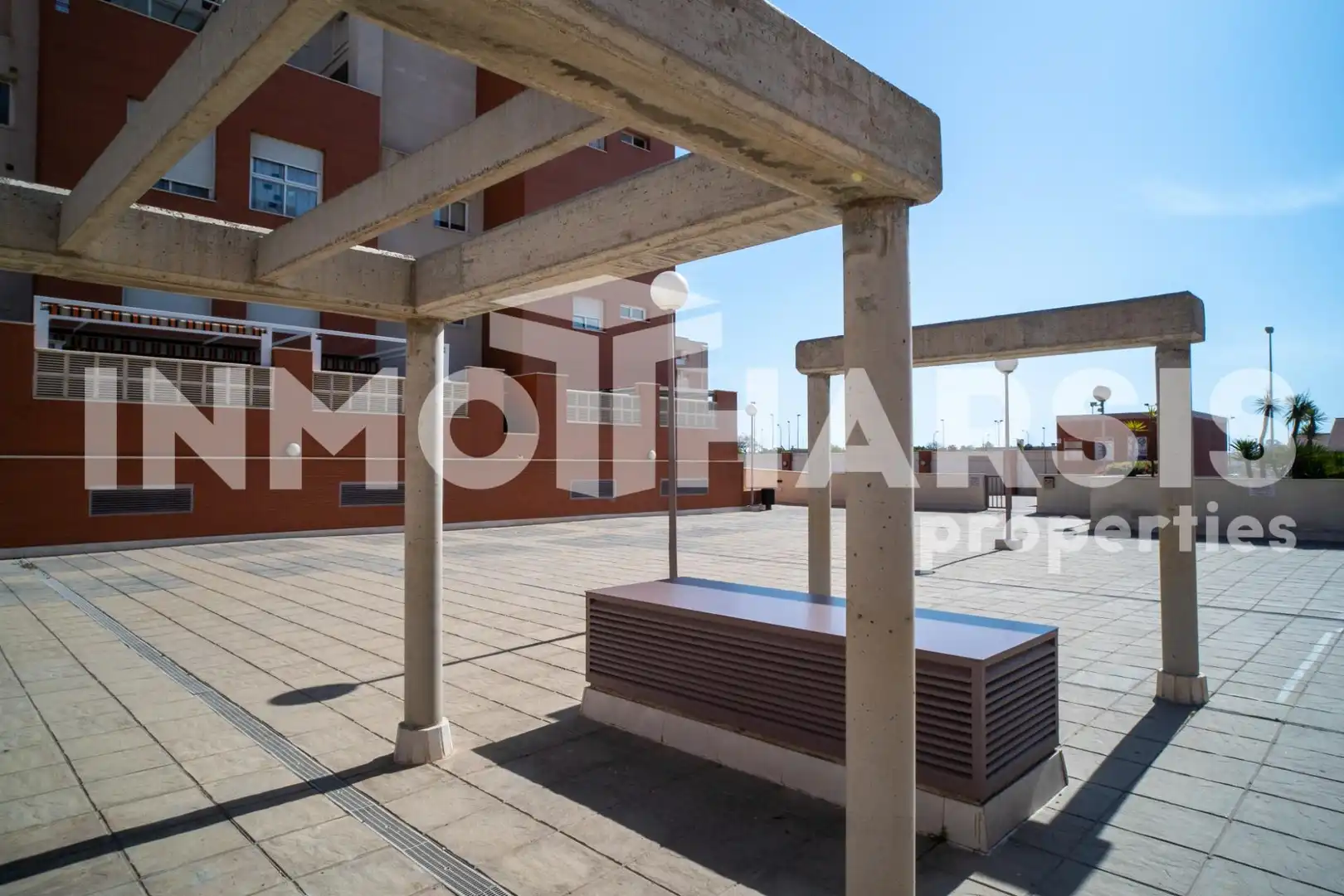 Terrace of Flat for sale in Almería  with Air Conditioner, Heating and Private garden