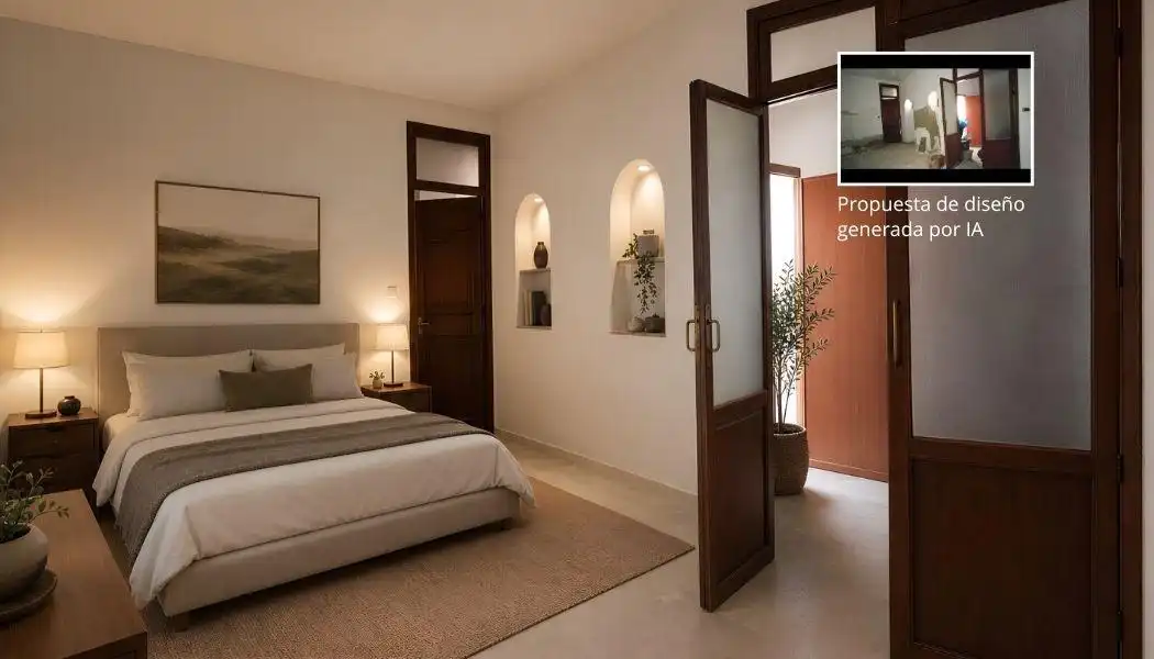 Dormitori de Casa o xalet en venda en Murcia