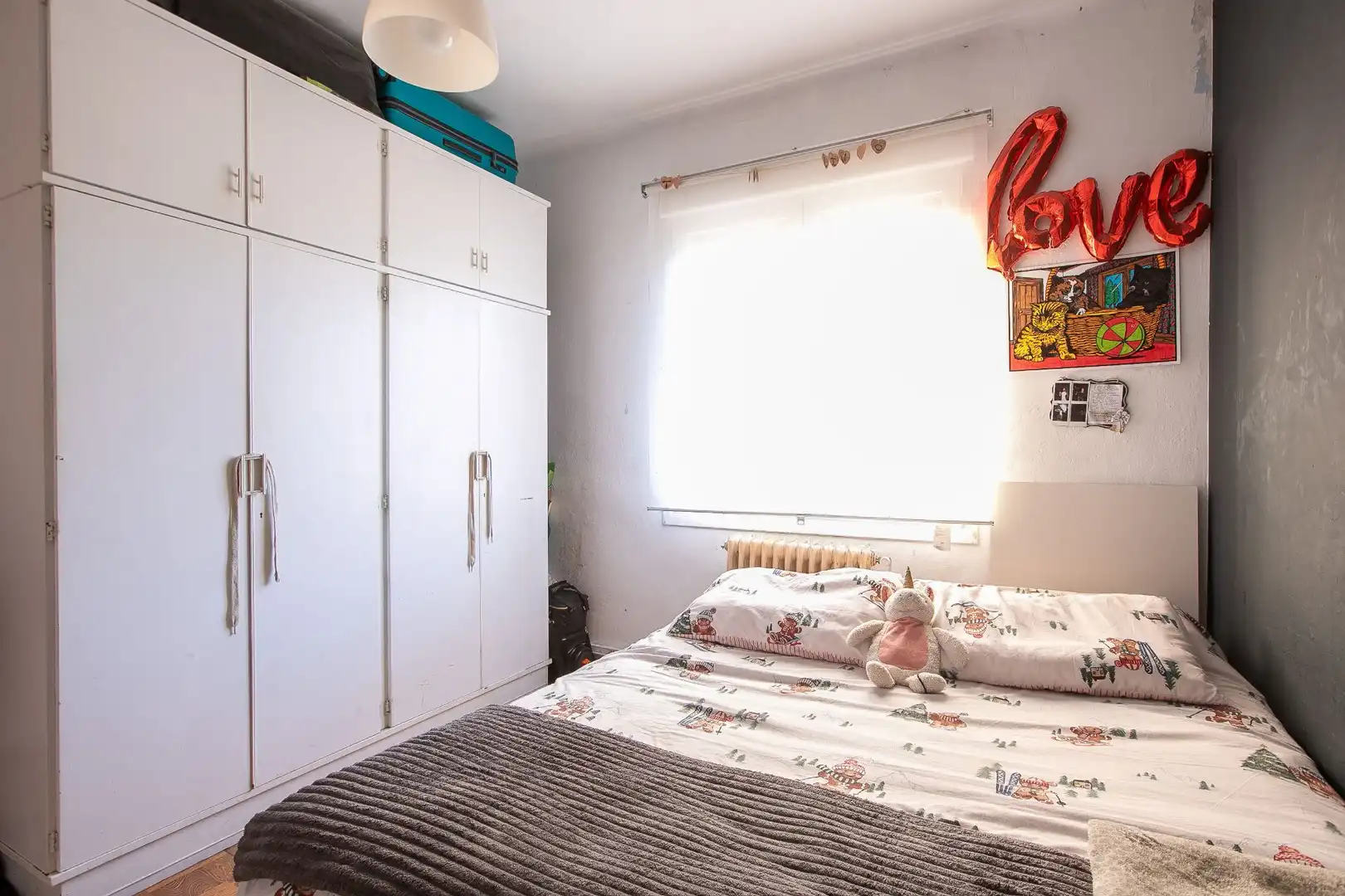 Bedroom of Flat for sale in  Pamplona / Iruña  with Heating, Terrace and Furnished