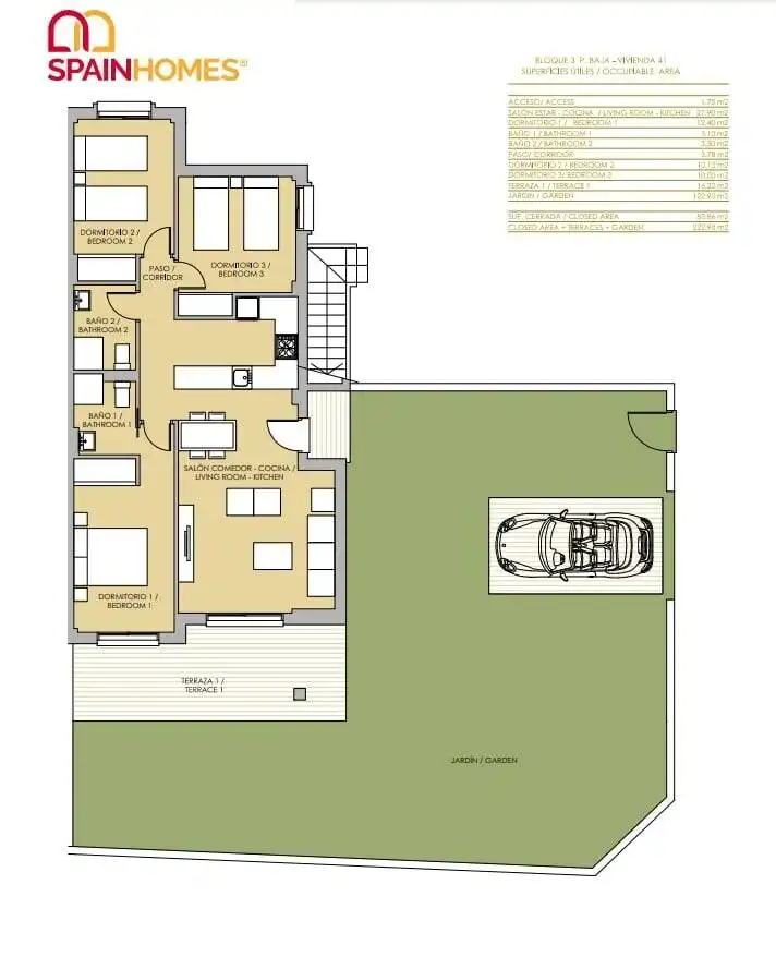Mini appartamento con terrazza in vendita a Desamparados - Hurchillo - Torremendo, imagen 46