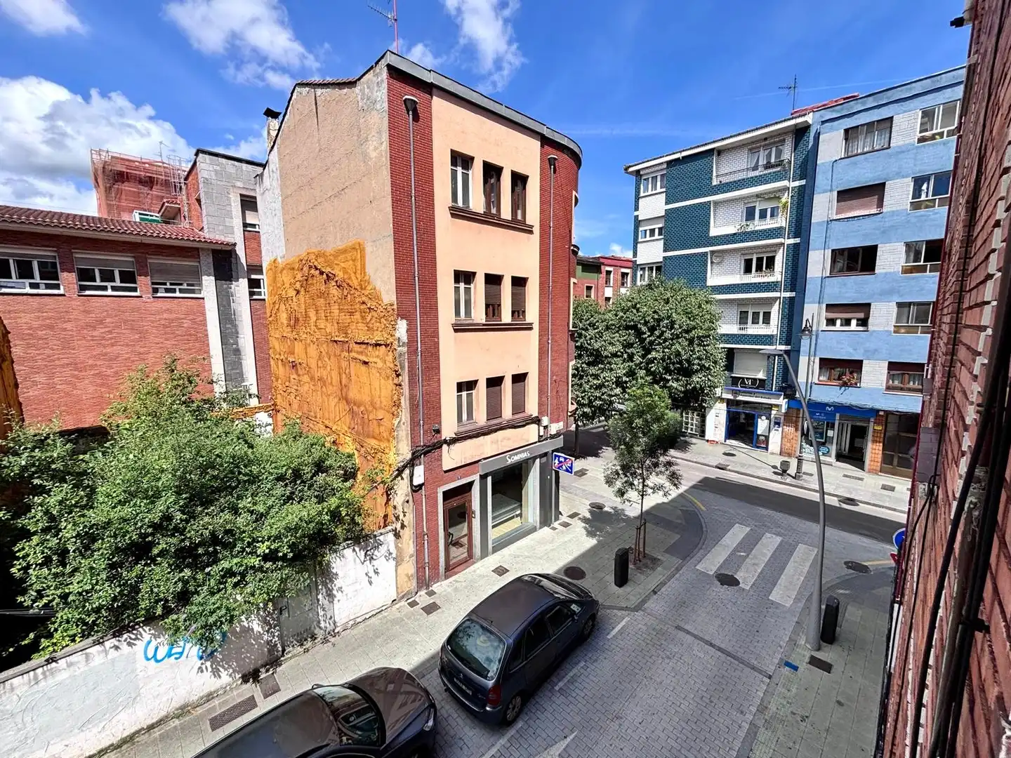 Exterior view of Flat for sale in Gijón   with Parquet flooring, Oven and Washing machine