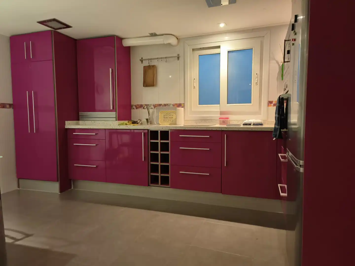 Kitchen of Flat for rent in Castro-Urdiales  with Heating, Furnished and Balcony