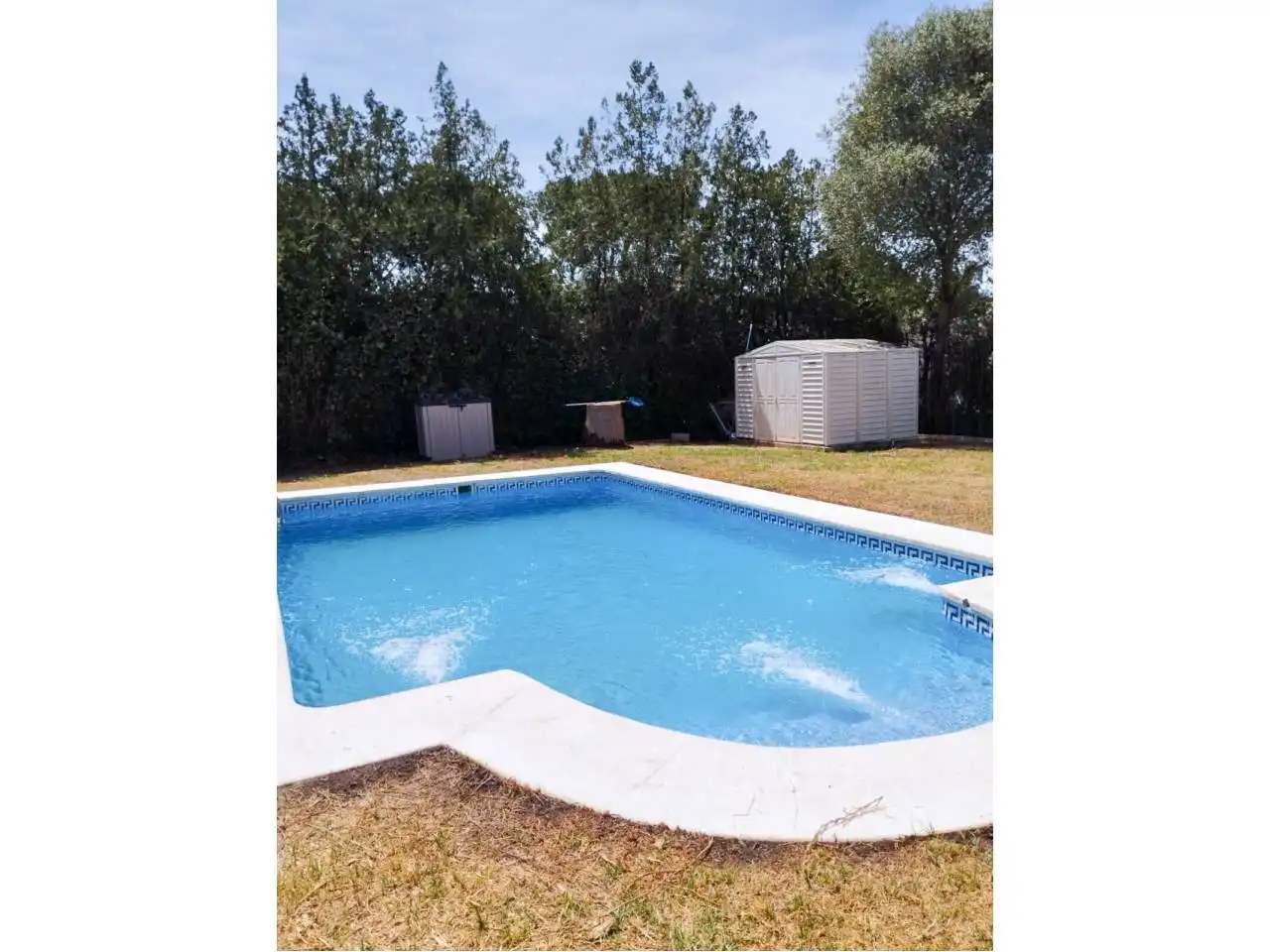 Swimming pool of Houses for rent in Carmona  with Air Conditioner, Heating and Private garden