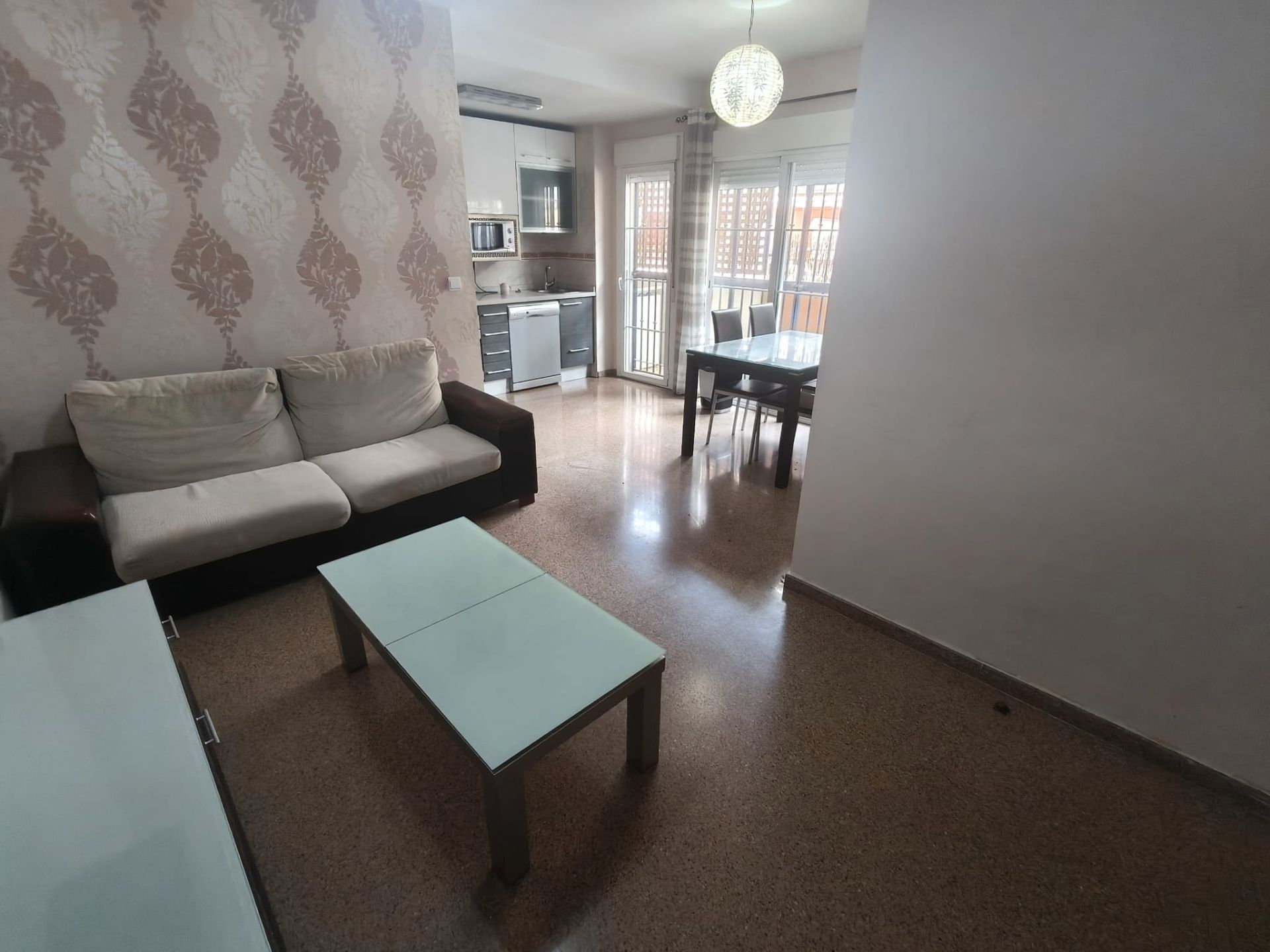 Exterior view of Flat for sale in Las Gabias  with Air Conditioner, Heating and Furnished