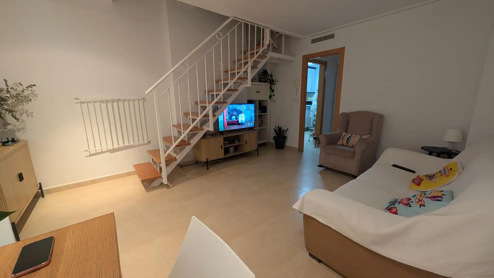 Living room of Duplexes for rent in Santa Pola