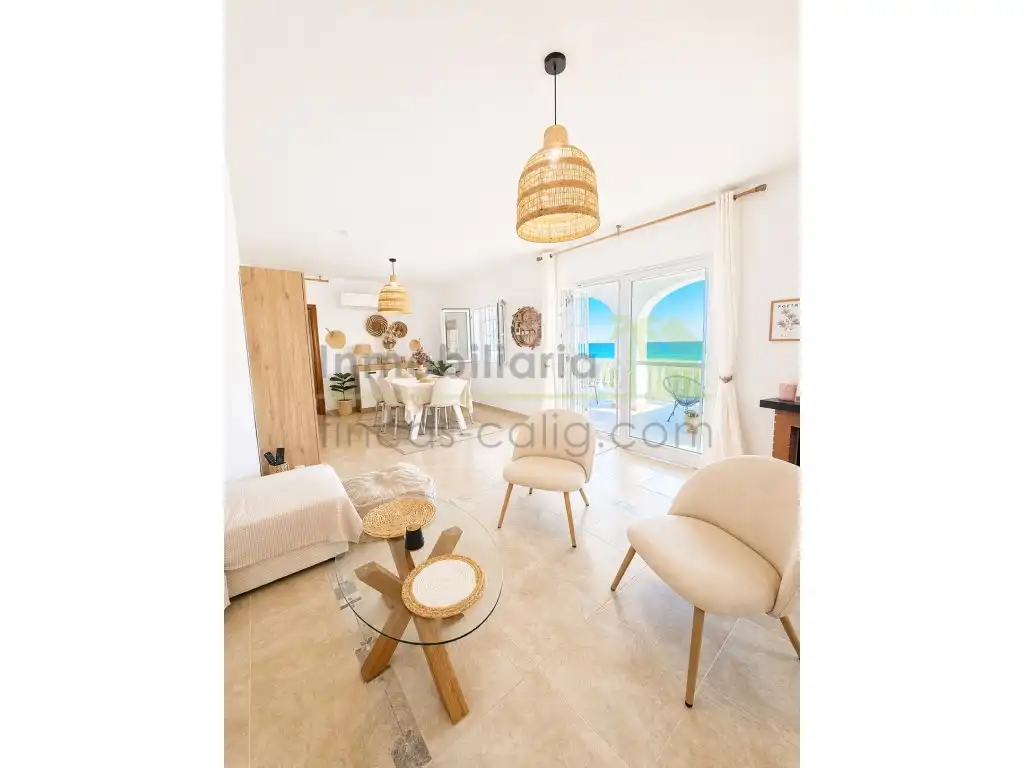 Sala de estar de Casa o chalet en venta en Benicarló con Aire acondicionado, Jardín privado y Terraza