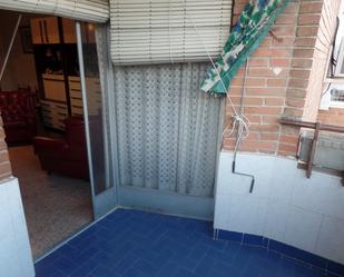 Balcony of Flat for sale in  Madrid Capital  with Heating, Terrace and Furnished