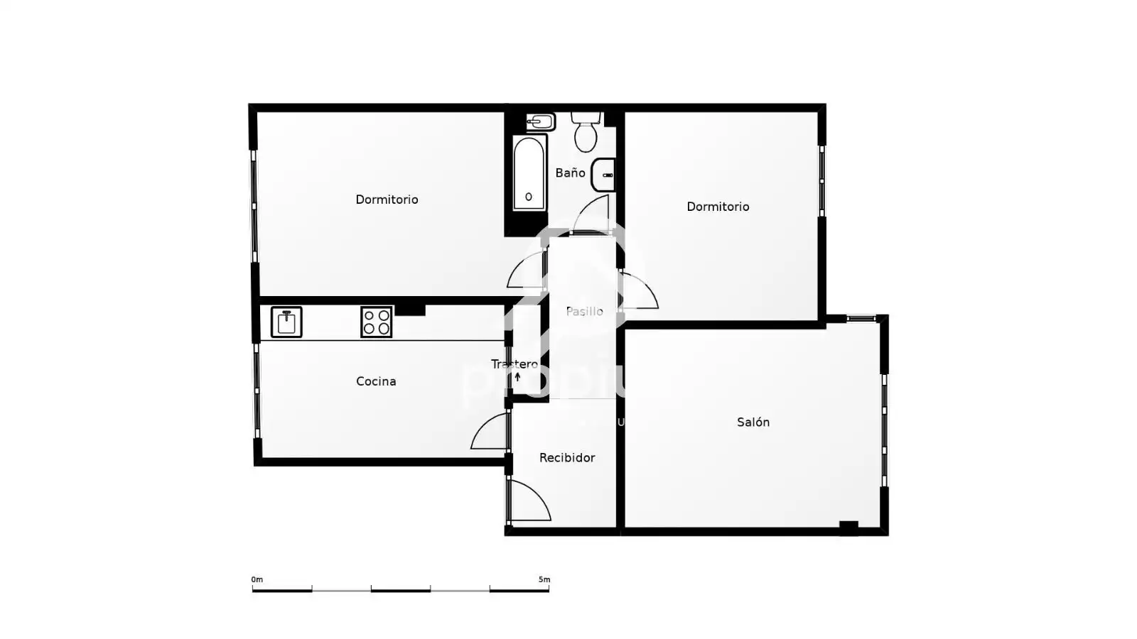 Piso en venta en Cangas de Onís con Calefacción, Parquet y Trastero