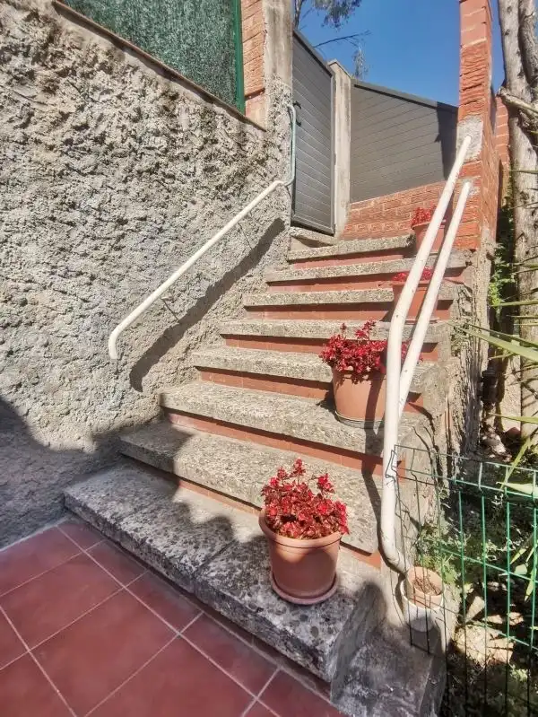 Exterior view of Houses for sale in Sant Vicenç Dels Horts  with Air Conditioner, Heating and Private garden