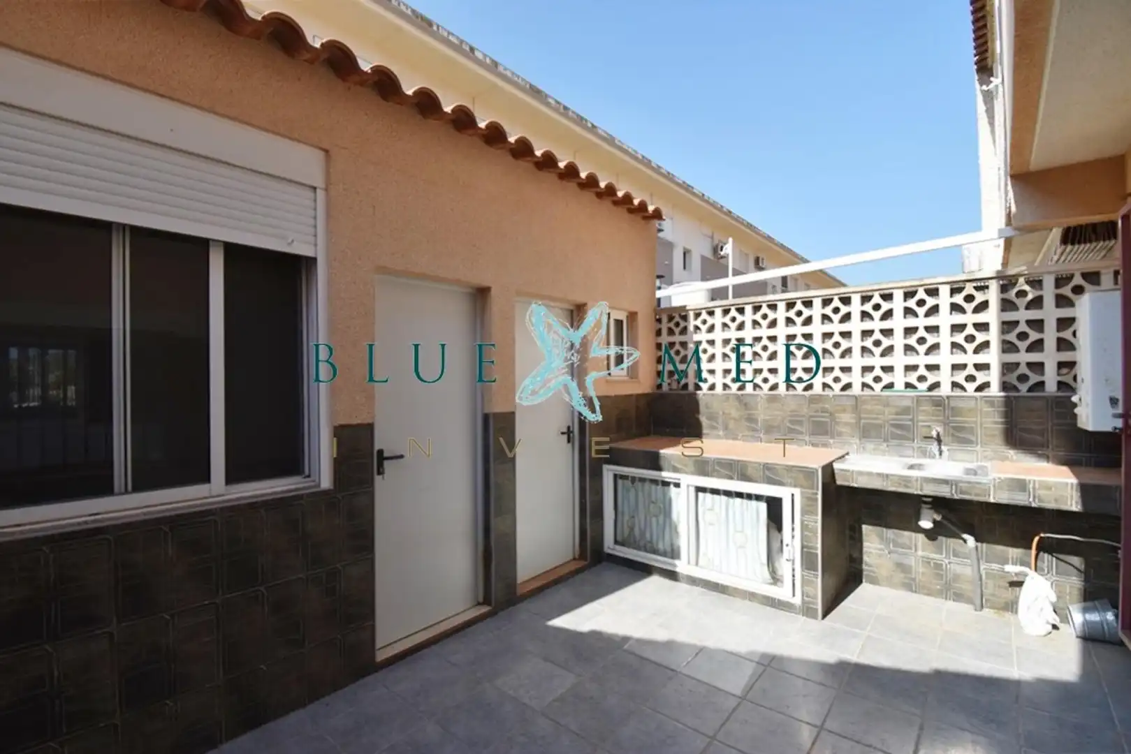 Vista exterior de Dúplex en venta en Mazarrón con Terraza, Trastero y Amueblado