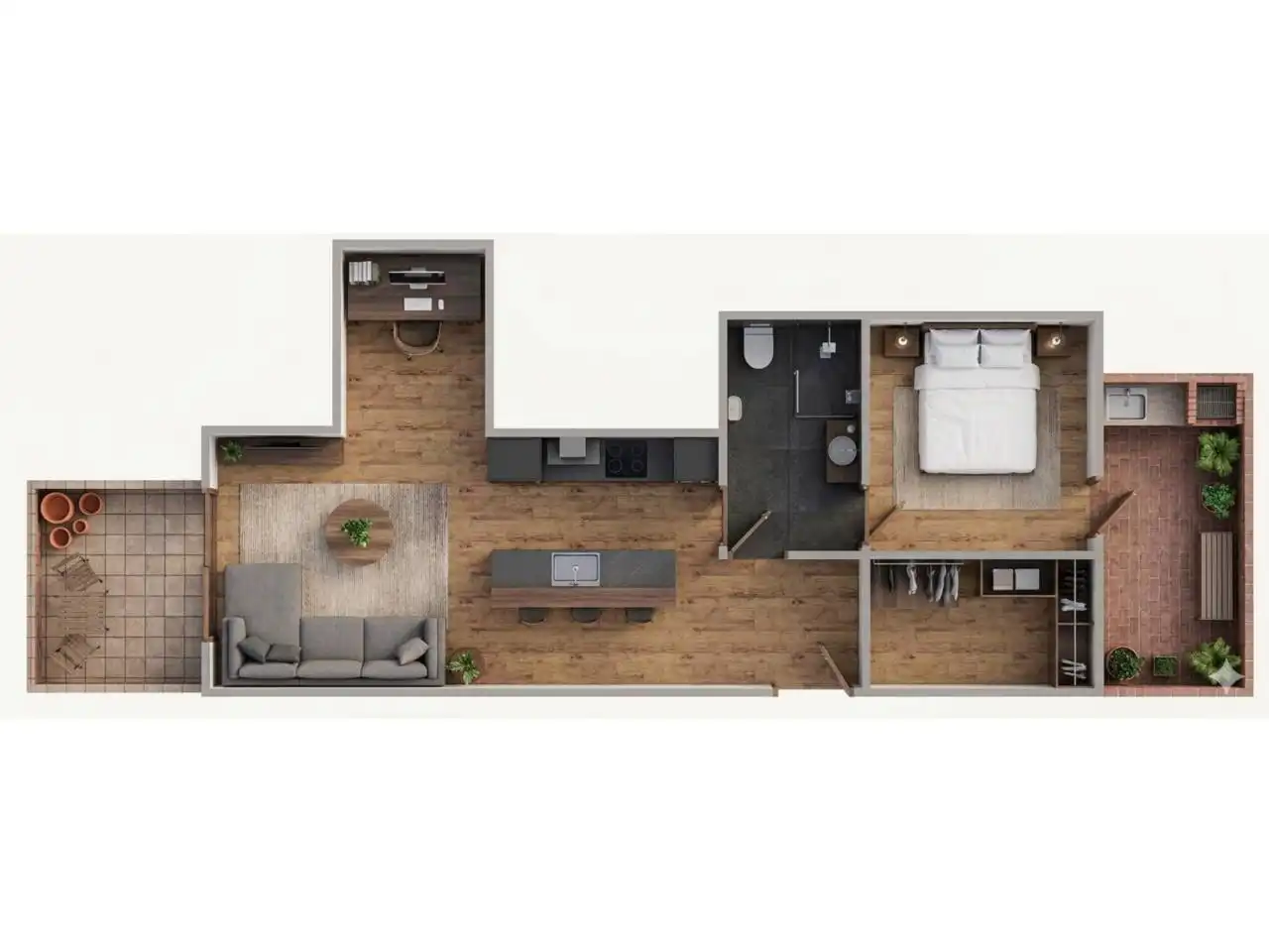 Flat with terrace for sale in Calle robador, imagen 40